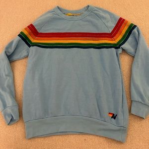 BLUE AVIATOR NATION CREWNECK